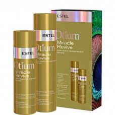 Estel Otium Miracle Revive - Набор для восстановления волос (Шампунь-уход + Бальзам-питание) 250 + 200мл