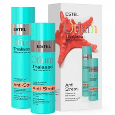 Estel Otium Thalasso Therapy Anti-Stress - Набор СПА-уход для волос и кожи головы (шампунь + бальзам) 250 + 200мл