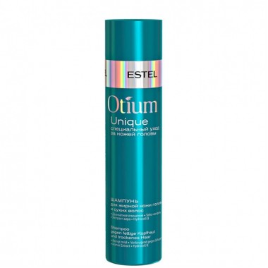 Estel Otium Unique - Шампунь для жирной кожи головы и сухих волос 250мл