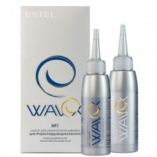 Estel Wawex - Набор для химической завивки волос №1 для трудноподдающихся волос 2 х 100мл