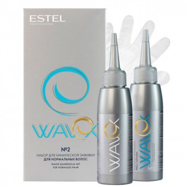 Estel Wawex - Набор для химической завивки волос №2 для нормальных волос 2 х100мл