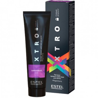Estel XTRO Black - Пигмент прямого действия для волос Сиреневый 100мл