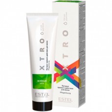 Estel XTRO White - Пигмент прямого действия для волос Зелёный 100мл