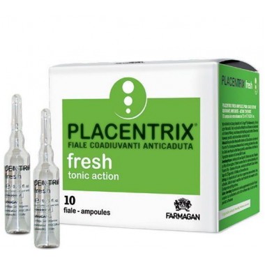 Farmagan Placentrix Fresh Tonic Action - Лосьон тонизирующий против выпадения волос в ампулах 10 х 7,5мл