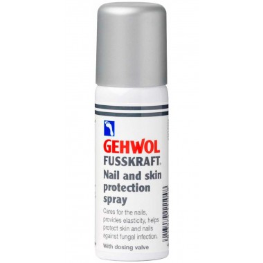 GEHWOL Fusskraft Nail and Skin Protection Spray - Защитный спрей для ногтей и кожи ног 50мл