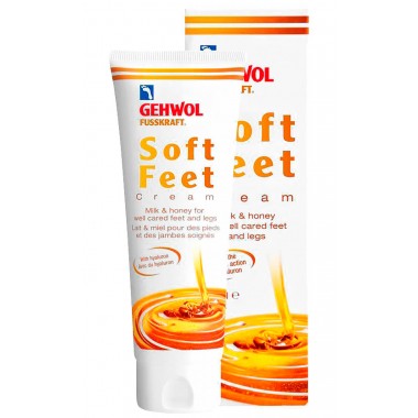 GEHWOL Fusskraft Soft Feet Creme - Геволь Шёлковый крем «Молоко и Мед» 125мл
