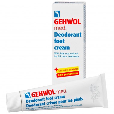 GEHWOL Med Deodorant foot cream - Геволь Крем-дезодорант для Ног 75мл