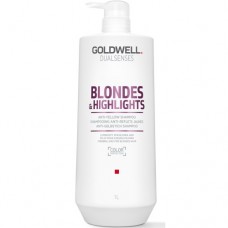Goldwell Dualsenses Blondes & Highlights Anti-Yellow Shampoo - Шампунь против желтизны для осветленных волос 1000мл