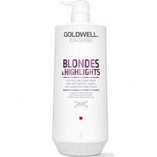 Goldwell Dualsenses Blondes & Highlights Anti-Yellow Conditioner - Кондиционер против желтизны для осветленных и мелированных волос 1000мл