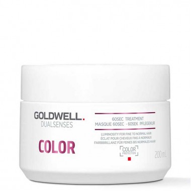 Goldwell Dualsenses Color 60SEC Treatment - Уход за 60 секунд для блеска окрашенных волос 200мл