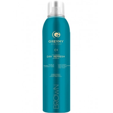GREYMY VOLUMIZING Dry Refresh Shampoo BROWN - Сухой шампунь для ТЁМНЫХ волос 150мл