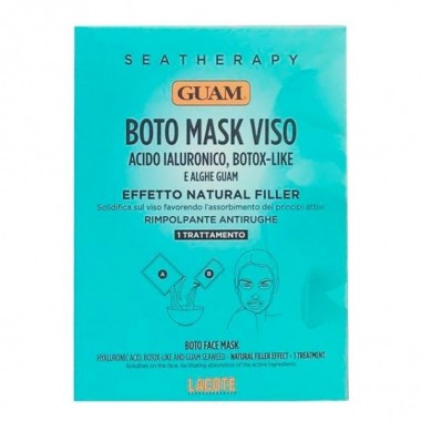 GUAM SEATHERAPY BOTO MASK VISO - Маска для лица "Ботокс эффект" с гиалуроновой кислотой и водорослями 20гр