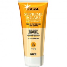 GUAM SUPREME SOLARE MEDIA SPF 15 - Солнцезащитный крем СЗФ 15 для лица и тела 150мл