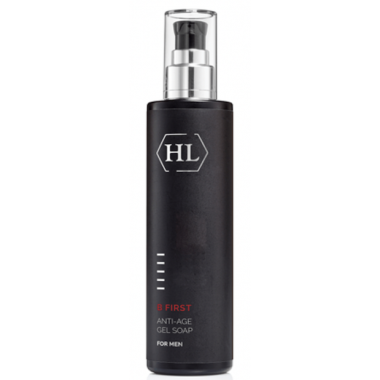 Holy Land BE FIRST Anti-Age Gel Soap - Мыло-гель для щадящего очищения кожи с ароматом мужского парфюма 250мл
