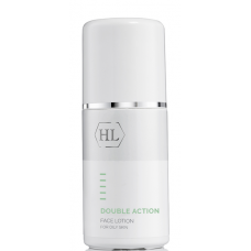 Holy Land DOUBLE ACTION Face Lotion - Охлаждающий спиртовой лосьон с растительными маслами для жирной и проблемной кожи лица и тела 125мл