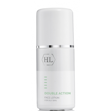 Holy Land DOUBLE ACTION Face Lotion - Охлаждающий спиртовой лосьон с растительными маслами для жирной и проблемной кожи лица и тела 125мл