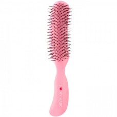 I LOVE MY HAIR "Therapy Brush" 18280 - Парикмахерская щетка Розовая глянцевая M, 37 х 46 х 210мм
