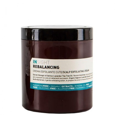 INSIGHT REBALANCING Scalp Exfoliating Cream - Очищающий крем для кожи головы 180мл