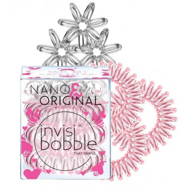 Invisibobble Bee Mine - Набор резинок для волос (ORIGINAL + NANO) 3 + 3шт