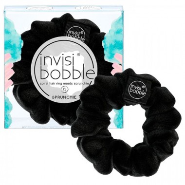 invisibobble SPRUNCHIE True Black - Резинка-браслет для волос 1шт