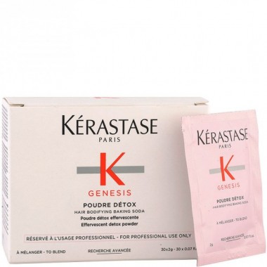Kerastase GENESIS POUDRE DETOX - Детокс-Пудра для глубокого очищения кожи головы и уплотнения волос по длине 30 х 2гр