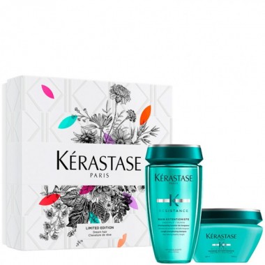 Kerastase RÉSISTANCE EXTENTIONISTE Spring Set - Набор Весенний для восстановления волос (шампунь + маска) 250 + 200мл