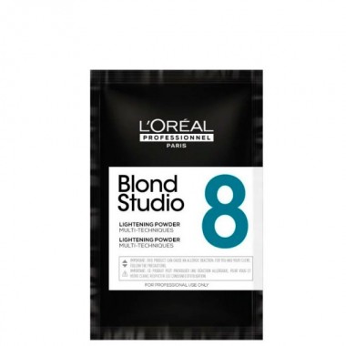 L'OREAL Professionnel Blond Studio Lightening Powder 8 - Осветляющая пудра для мульти техник 50гр