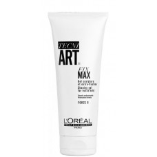 L'Oreal Professionnel Tecni.ART FIX MAX - Гель для волос структурирующий и фиксирующий (фикс 6), 200мл