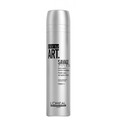 L'OREAL Professionnel Tecni.ART SAVAGE PANACHE - Сухой Спрей с Пудровой Текстурой для Создания Экстремального Объёма (фикс 2), 250мл