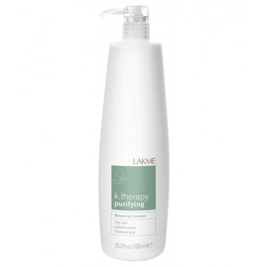 LAKME k.therapy Purifying Balancing Shampoo Oily Hair - Шампунь восстанавливающий баланс для жирных волос 1000мл