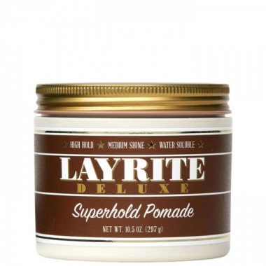LAYRITE Superhold Pomade - Помада для укладки волос Сильной фиксации 297гр