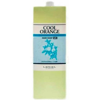 Lebel Cool Orange Hair Soap Ultra Cool - Шампунь для волос «Ультра Холодный Апельсин» 1600 мл