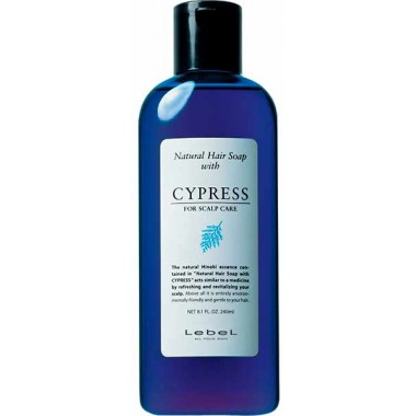 Lebel Natural Hair Soap Treatment Cypress - Шампунь с хиноки (японский кипарис) 240 мл