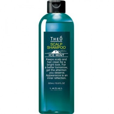 Lebel TheO Scalp Shampoo ICE MINT - Шампунь для волос и кожи головы для мужчин 320мл