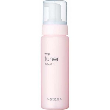 Lebel Trie Tuner Foam 1 - Воздушная пена-мусс для укладки волос 200 мл