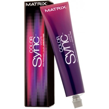 MATRIX COLOR Sync vinyls - Краска для волос тон в тон без аммиака МАЛИНОВЫЙ КРАСНЫЙ 90мл