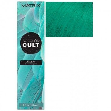 MATRIX SOCOLOR CULT DIRECT Dusty Teal - Крем-краска с пигментами для волос ПЫЛЬНЫЙ БИРЮЗОВЫЙ 118мл