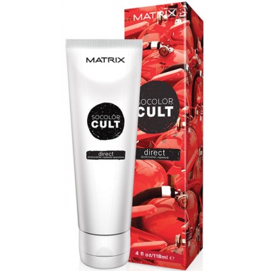 MATRIX SOCOLOR CULT DIRECT Red Hot - Крем-краска с пигментами для волос СТРАСТНЫЙ КРАСНЫЙ 118мл