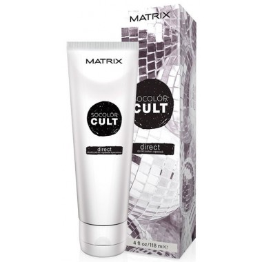 MATRIX SOCOLOR CULT DIRECT Disco Silver - Крем-краска с пигментами для волос СЕРЕБРО ДИСКО 118мл