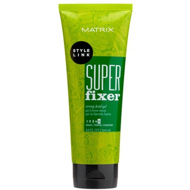 MATRIX STYLE LINK SUPER fixer - Гель ЭКСТРА СИЛЬНОЙ фиксации для волос 200мл