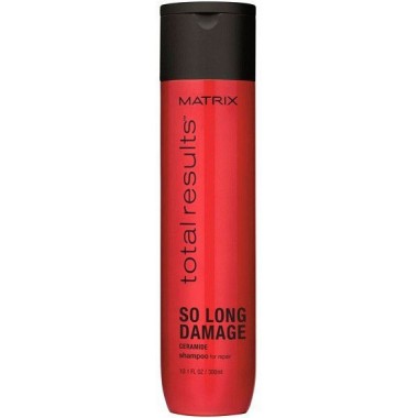MATRIX total resalts™ SO LONG DAMAGE Shampoo - Шампунь для восстановления ослабленных волос с керамидами 300мл