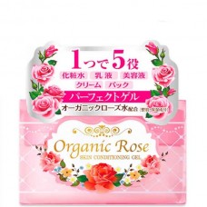 Meishoku Organic Rose Skin Conditioning Gel - Гель-кондиционер 5 в 1 с экстрактом ДАМАССКОЙ РОЗЫ 90гр