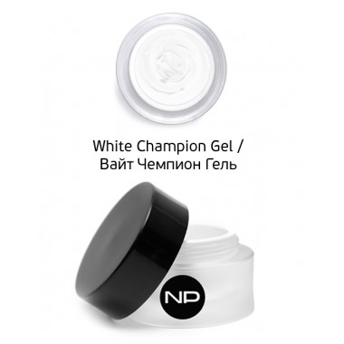nano professional Gel - Гель для моделирования на форме White Champion Gel 30мл