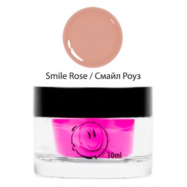 nano professional Gel - Гель однофазный камуфлирующий Smile Rose Gel 30мл