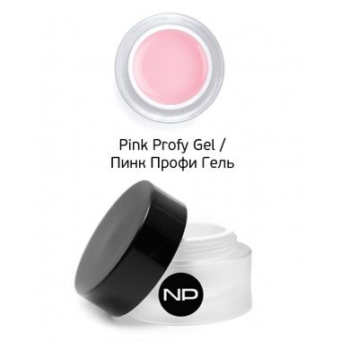 nano professional Gel - Гель скульптурный камуфлирующий Pink Profy Gel 15мл