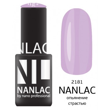 nano professional NANLAC - Гель-лак Эмаль NL 2181 опьянение страстью 6мл