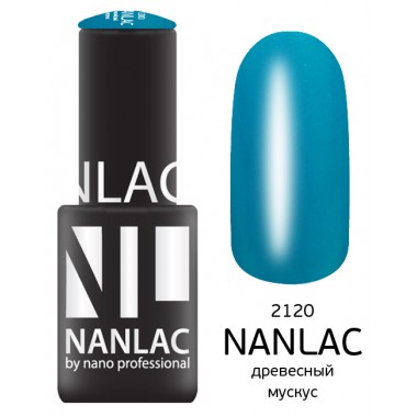 nano professional NANLAC - Гель-лак Мерцающая эмаль NL 2120 древесный мускус 6мл