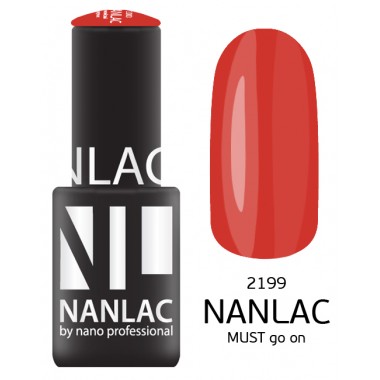 nano professional NANLAC - Гель-лак NL 2199 MUST go on 15мл