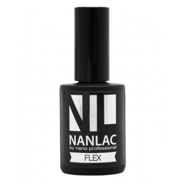 nano professional NANLAC - Гель-лак защитный FLEX 15мл