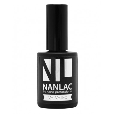 nano professional NANLAC - Гель-лак защитный VELVETEX 15мл